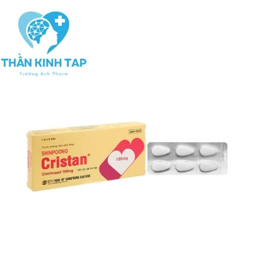 Shinpoong Cristan - Thuốc điều trị nhiễm nấm Candida